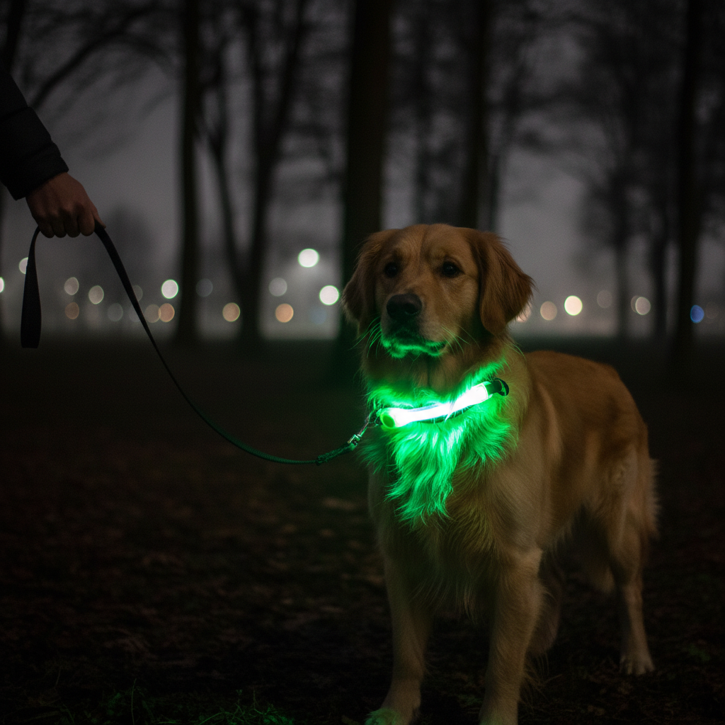LED Glow Dog Safety Collar