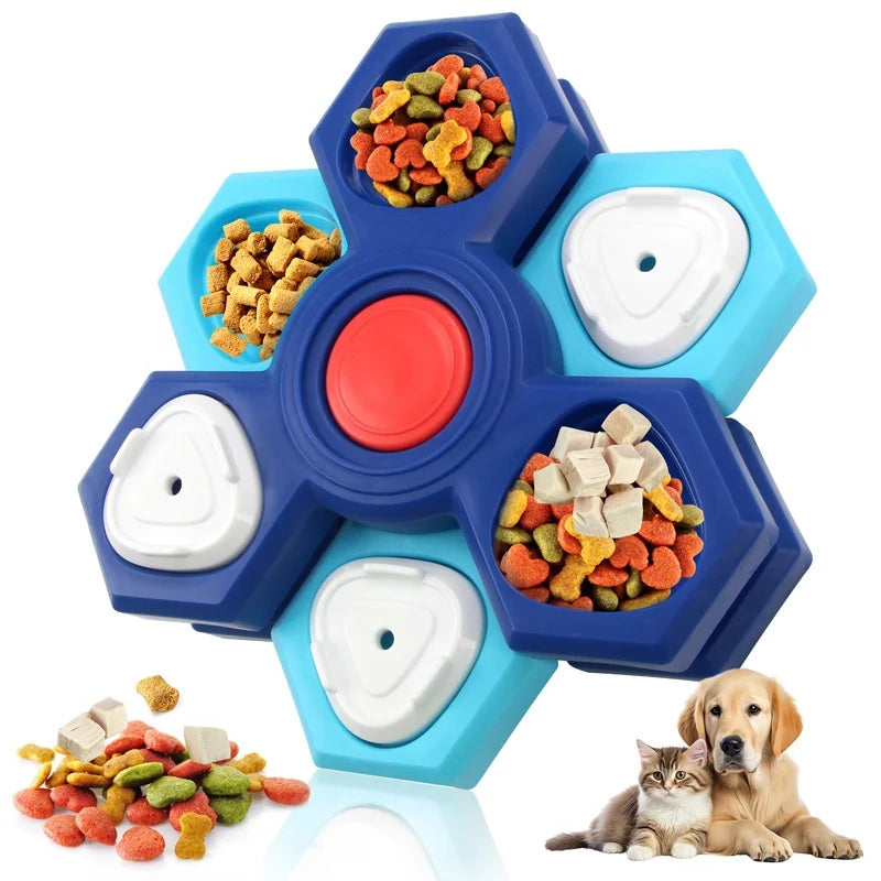 Interactive Dog Puzzle Feeder