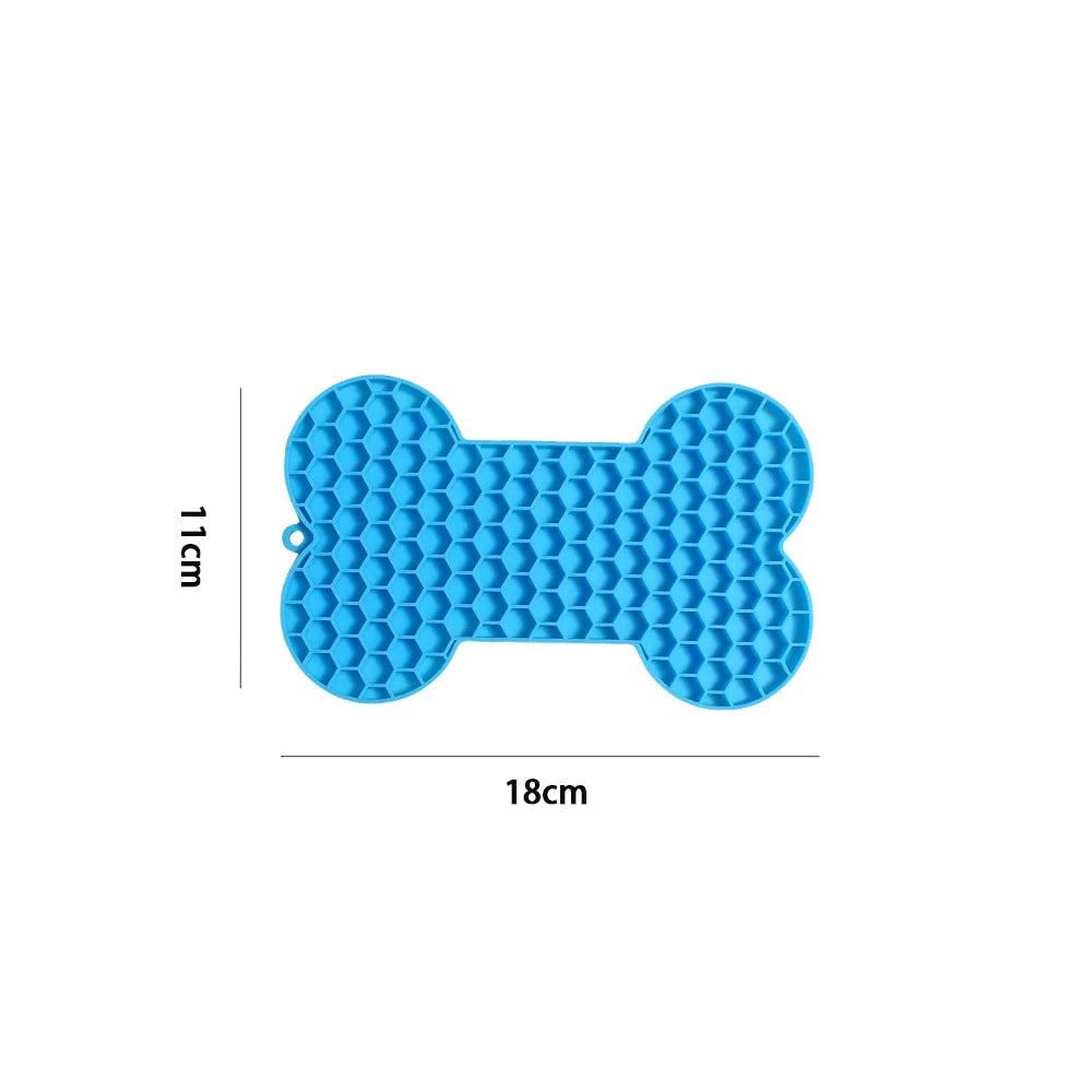 Bone-Shaped Dog Lick Mat