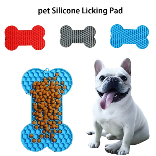 Bone-Shaped Dog Lick Mat