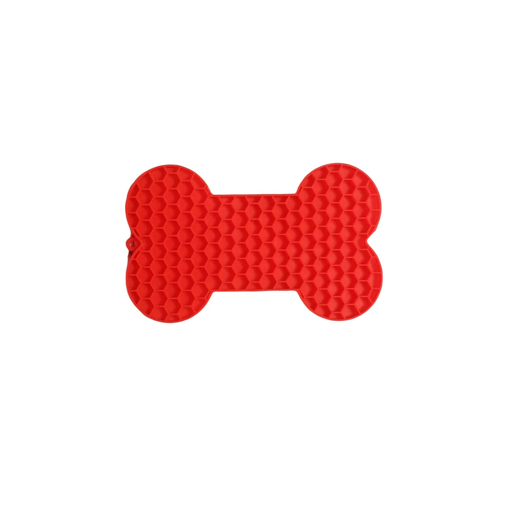 Bone-Shaped Dog Lick Mat