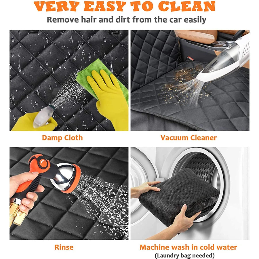 Funda Impermeable y Antideslizante para Asiento Delantero de Perro