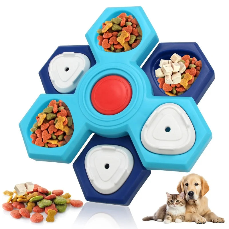 Interactive Dog Puzzle Feeder