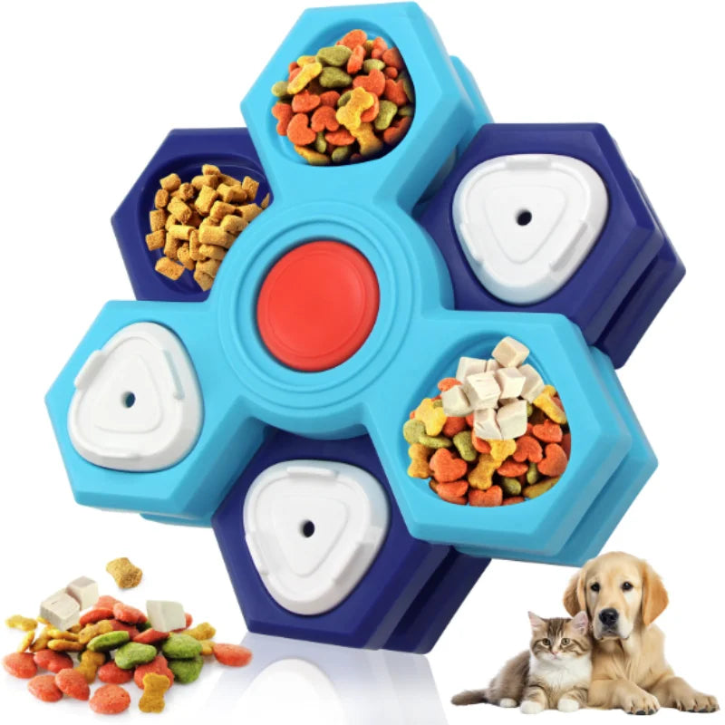 Interactive Dog Puzzle Feeder