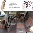 Adjustable Dog Car Safety Belt