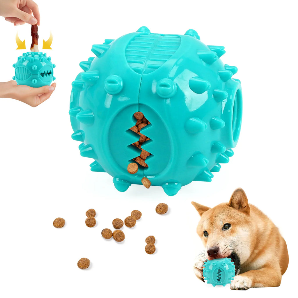 Pelota masticable interactiva dispensadora de premios