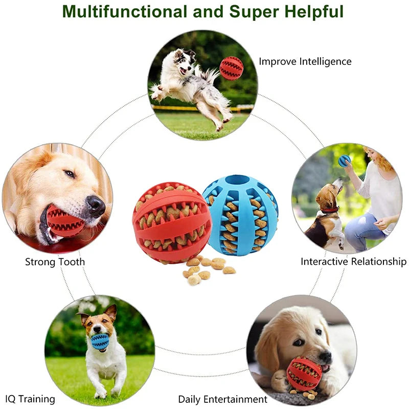 Dog Treat Dispensing Chew Ball
