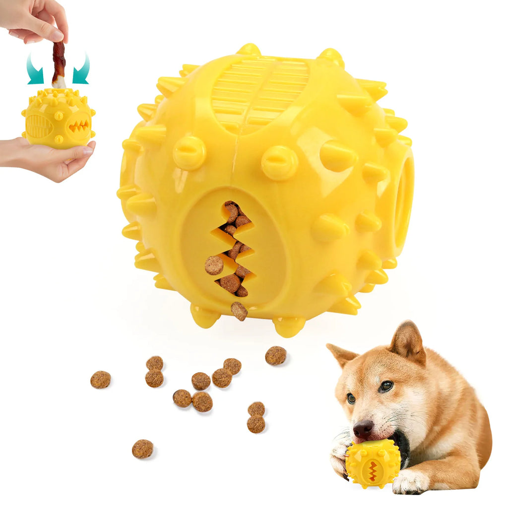 Pelota masticable interactiva dispensadora de premios
