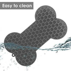 Bone-Shaped Dog Lick Mat