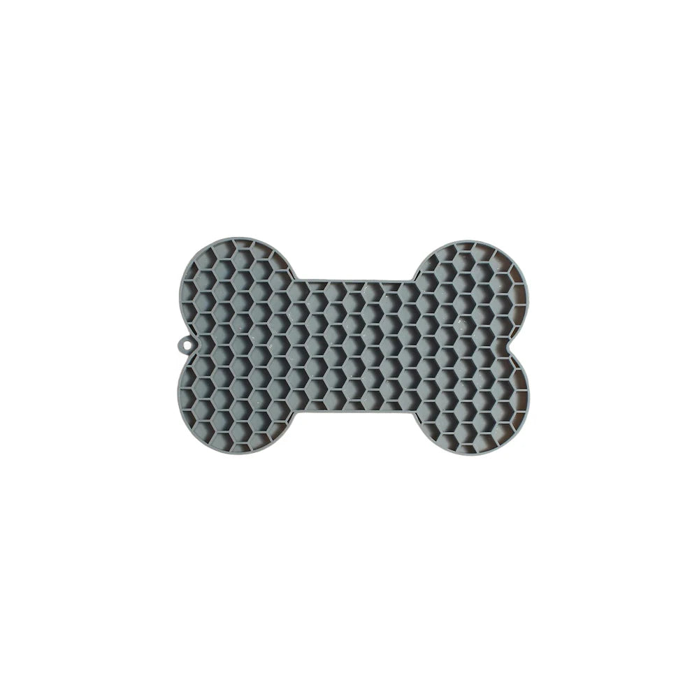 Bone-Shaped Dog Lick Mat